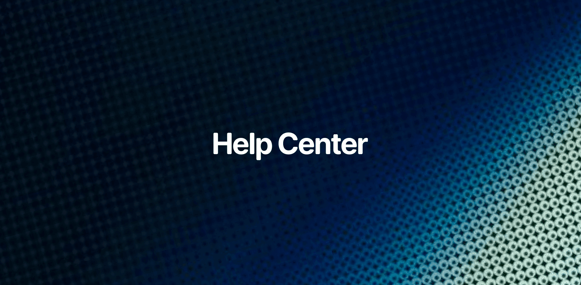 Self-Service Support